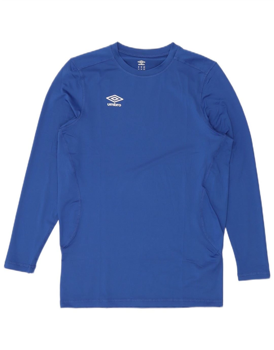 UMBRO Męski top z długim rękawem XL, niebieski poliester