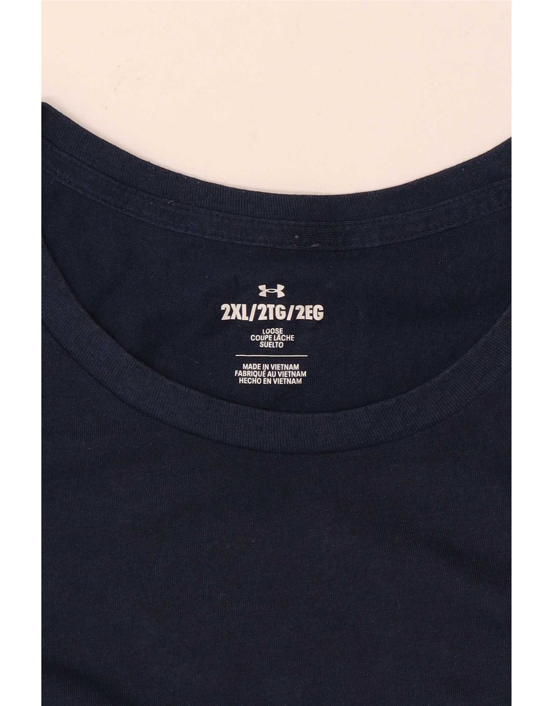 Koszulka męska Under Armour Top 2XL granatowa