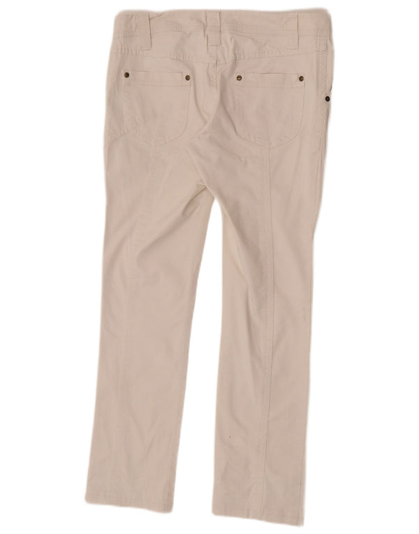 Spodnie damskie Massimo Dutti Slim Chino W32 L29 Białe