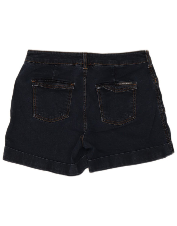 Damskie spodenki jeansowe White Stuff UK 12 Medium W30 Granatowa bawełna