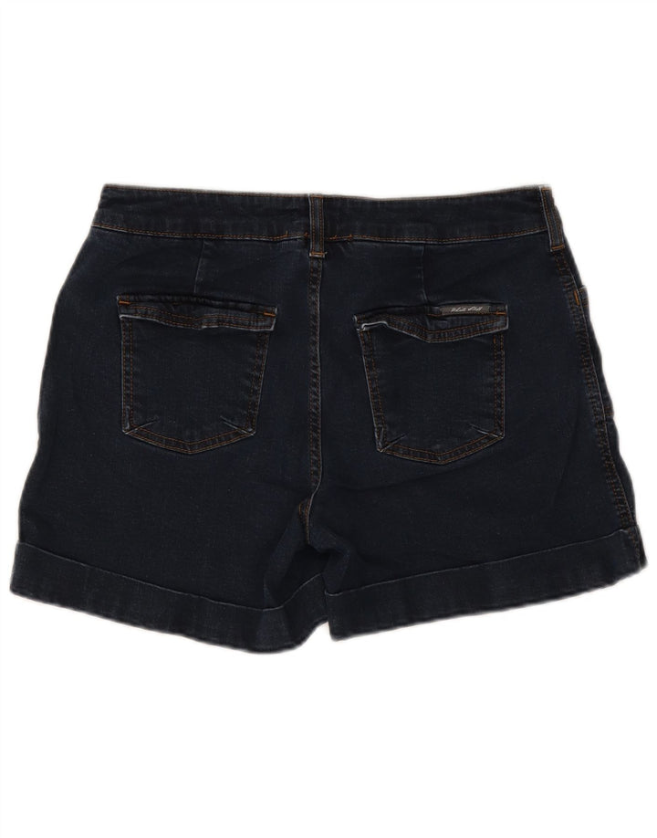 Damskie spodenki jeansowe White Stuff UK 12 Medium W30 Granatowa bawełna