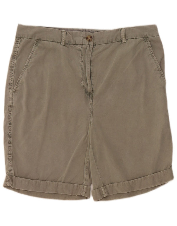 Damskie spodenki Chino Marks & Spencer UK 12 Medium W32, bawełna khaki