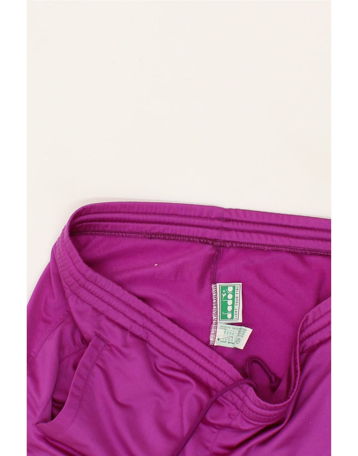 DIADORA Womens Tracksuit Trousers UK 18 XL  Pink Polyester Vintage Diadora and Second-Hand Diadora from Messina Hembry 