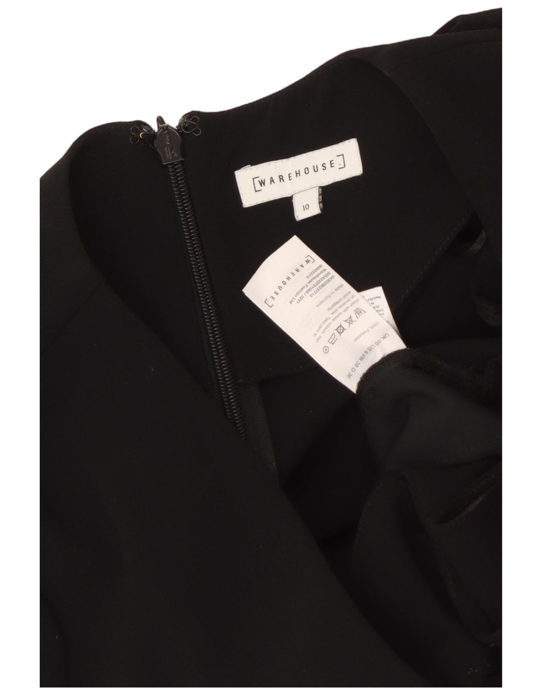 Kombinezon damski WAREHOUSE UK 10, mały, czarny, poliestrowy