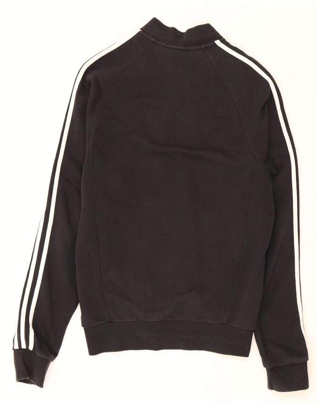 Adidas Męska bluza dresowa, mała, czarna, bawełniana