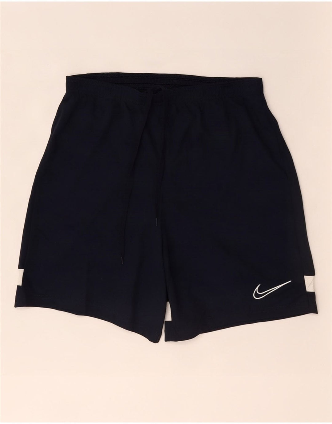 Męskie spodenki sportowe Nike Dri Fit, średni granatowy, poliester z blokami kolorów