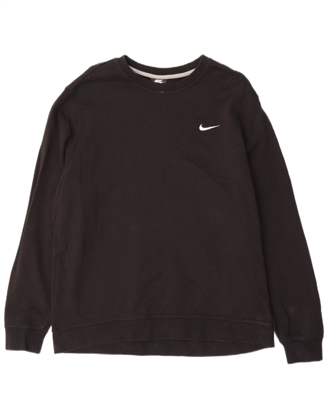 NIKE Mens Sweatshirt Jumper 2XL Black Cotton
