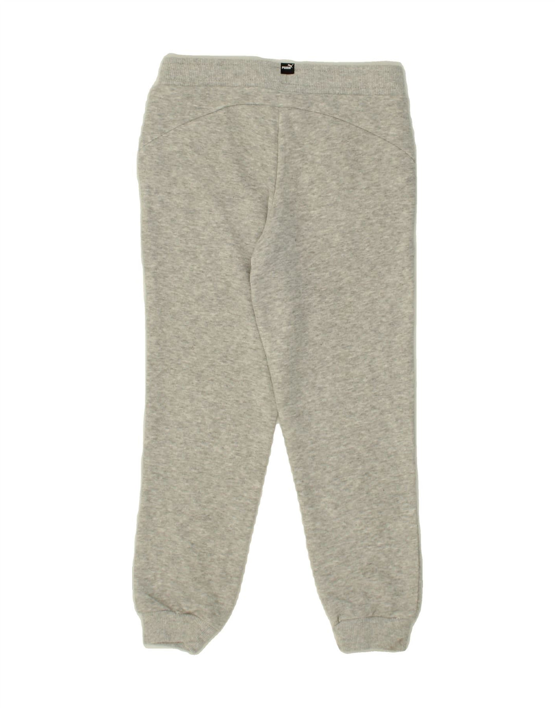 PUMA Boys Tracksuit Trousers Joggers 7-8 Years Grey Cotton Vintage Puma and Second-Hand Puma from Messina Hembry 