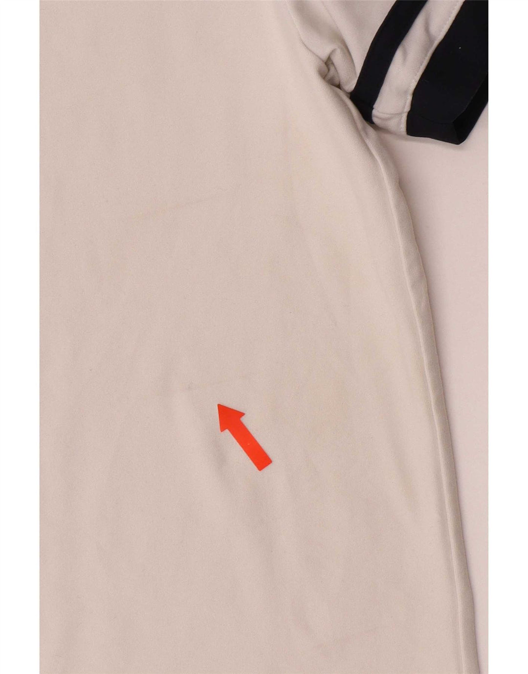 Męska koszulka polo Nike Dri Fit UK 38/40 Poliester w kolorze średniej bieli