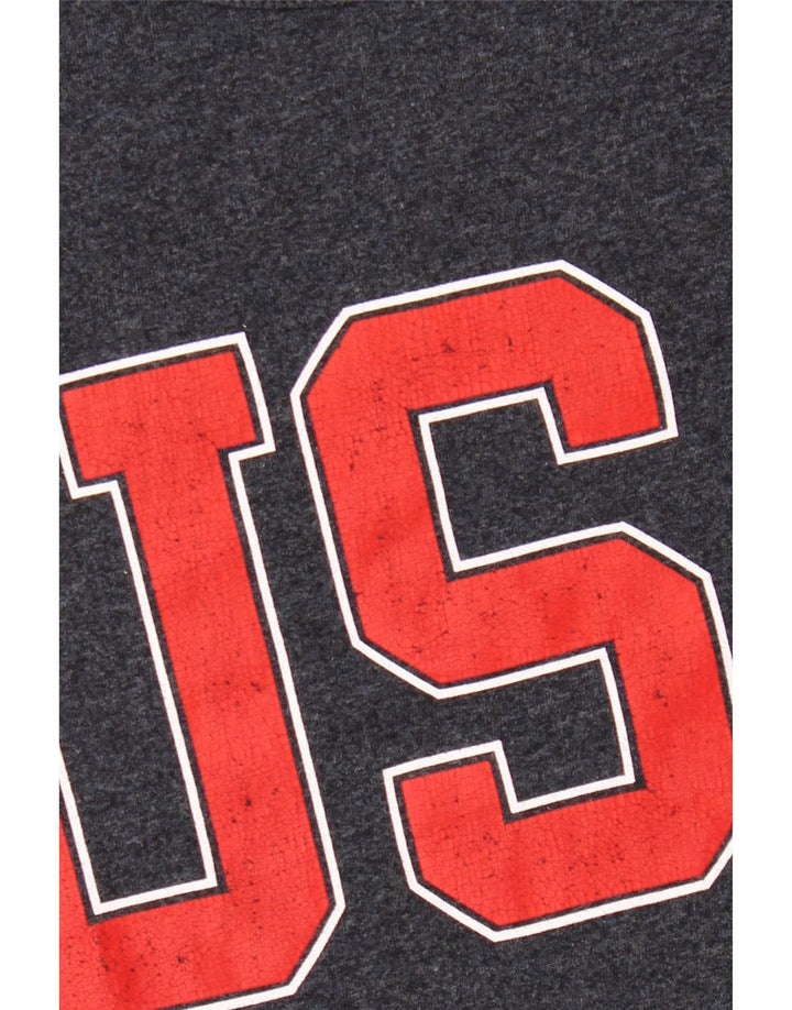 T-shirt męski AMERICAN EAGLE Standard Graphic w rozmiarze Coupe, średni granatowy