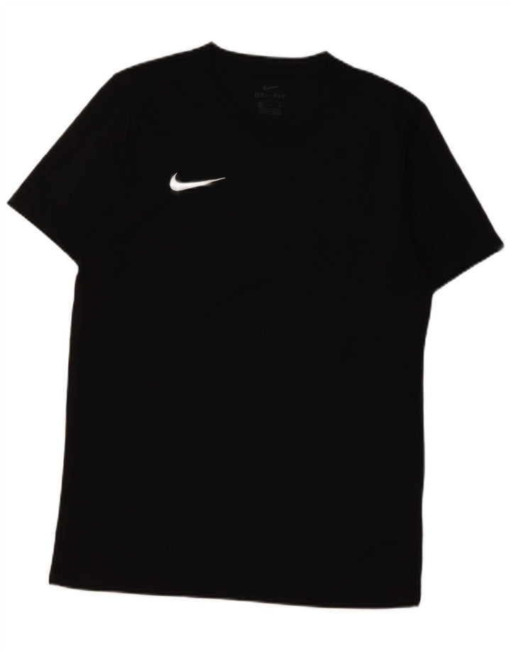 Męska koszulka Nike Dri Fit Top, średni czarny poliester