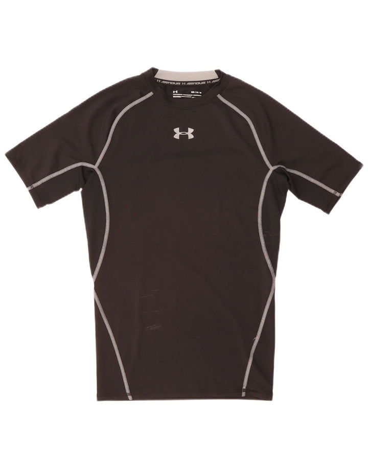 Męska koszulka kompresyjna Under Armour Top w średnie czarne paski