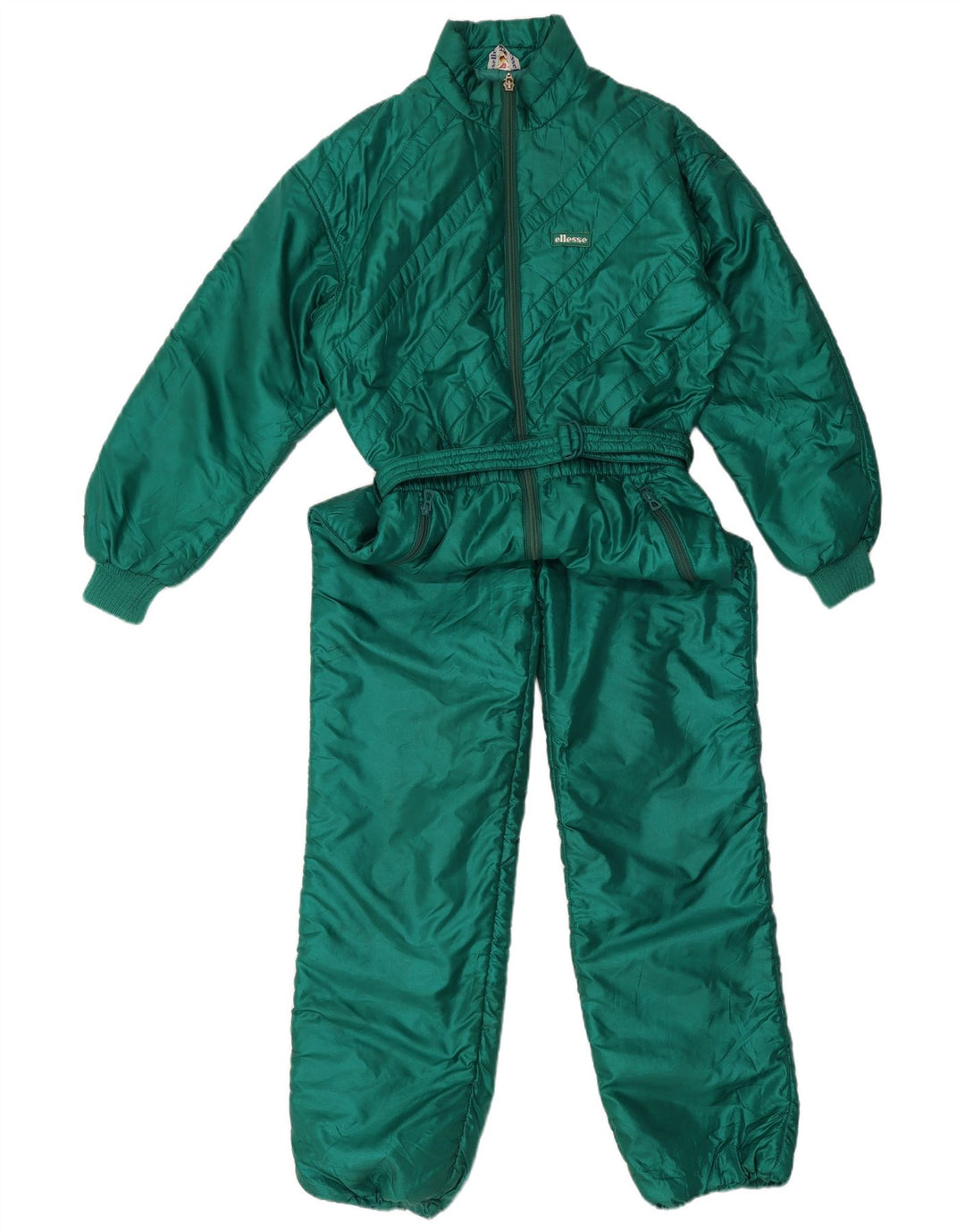 Damski kombinezon narciarski Ellesse IT 44 Średni zielony nylon