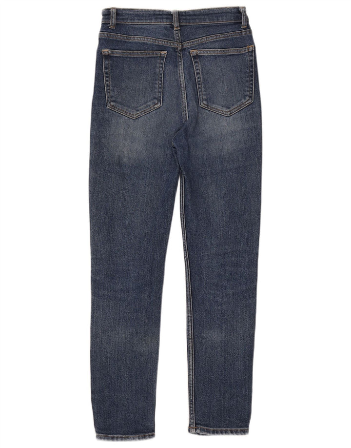 Damskie jeansy slim fit ZARA EU 36 XS W26 L27 Niebieskie