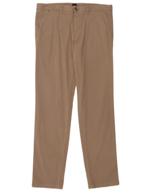 Spodnie męskie Hugo Boss Slim Chino EU 48 Medium W32 L33 Beżowa bawełna