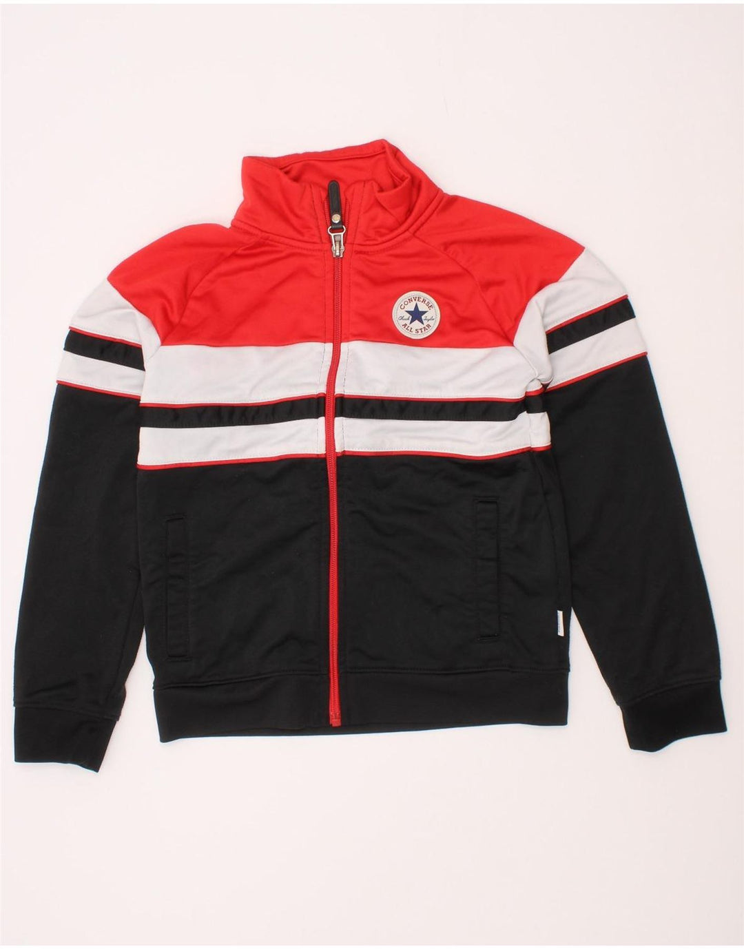 Chłopięca kurtka dresowa Converse, 5-6 lat, wielokolorowa, z blokami kolorów