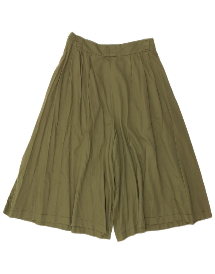 Spodenki damskie w stylu vintage Cullotes W26 Small Green