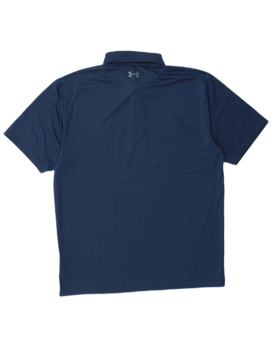 Męska koszulka polo UNDER ARMOUR Heat Gear, średni granatowy poliester