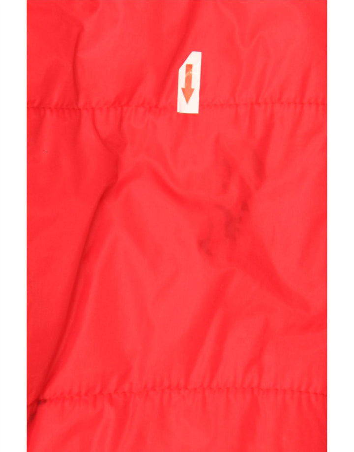 Męska kurtka narciarska Vintage UK 42 XL, czerwona, poliestrowa