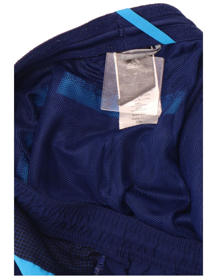 Damskie spodenki sportowe ADIDAS Climacool UK 16, duże, niebieskie, poliestrowe