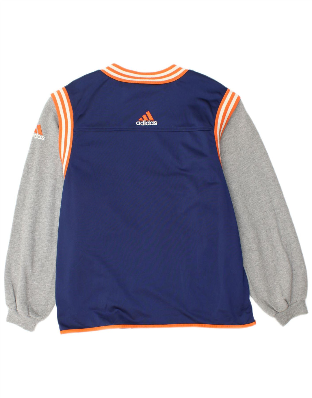 Adidas Męska bluza dresowa Top Jacket UK 40/42 Średni granatowy kolor blokowy