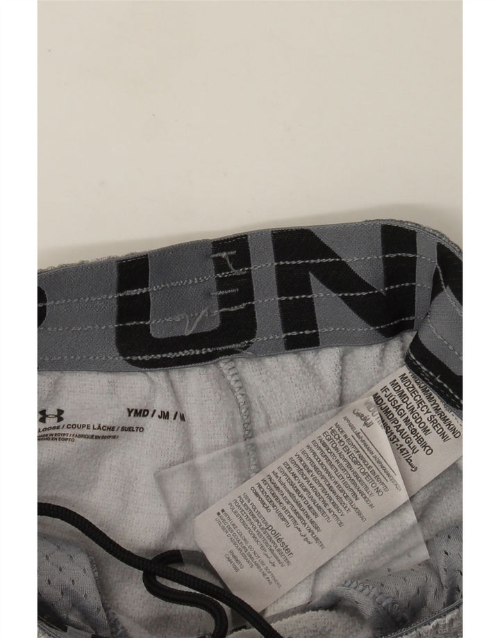 Chłopięce spodenki sportowe Under Armour Graphic 9-10 lat, średnioszare, nakrapiane