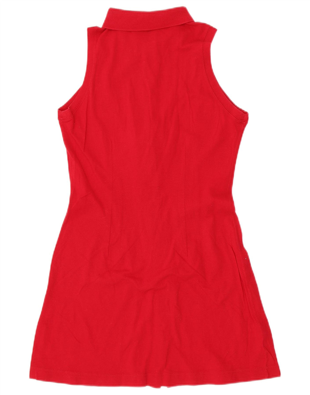 SERGIO TACCHINI Damska sukienka koszulowa bez rękawów IT 42 Średnia czerwona bawełna