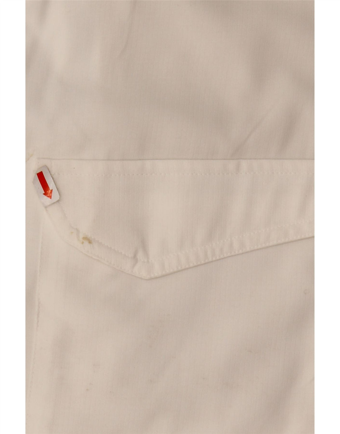 EDDIE BAUER Męska koszula z krótkim rękawem XL, biały poliester