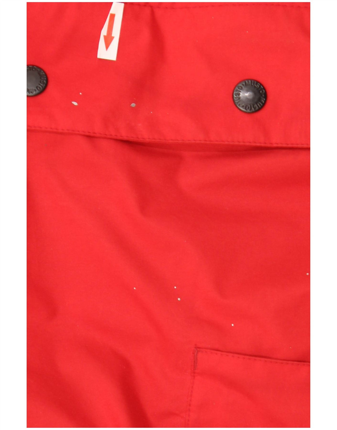 Męska kurtka wiatrówka z kapturem Musto UK 36 Small Red Polyester