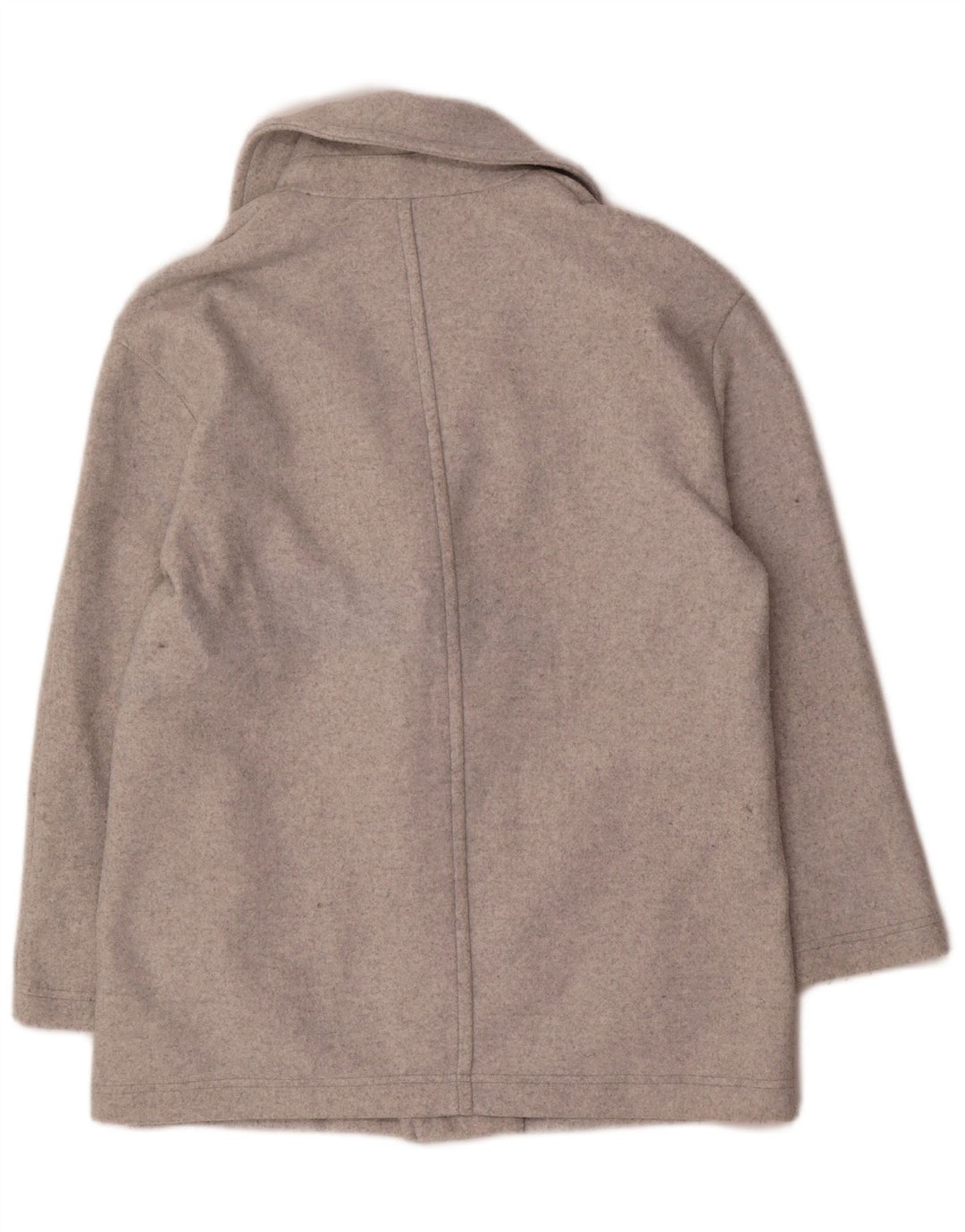 Damska, oversize'owa, otwarta marynarka Zara UK 10, mała, szary poliester