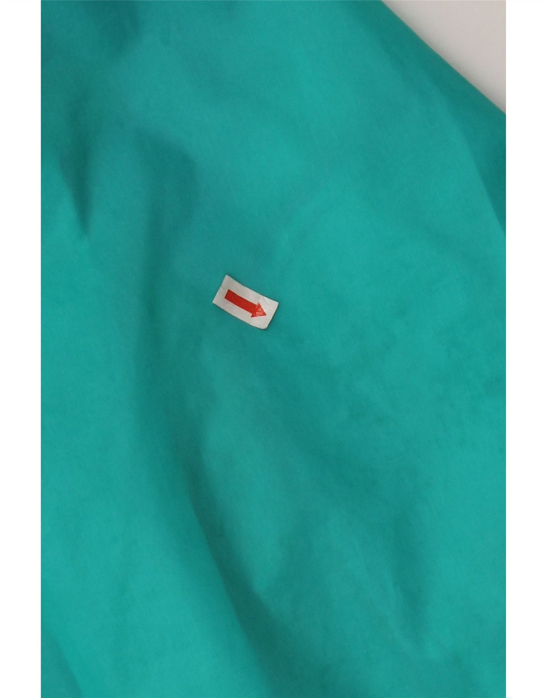 Męska kurtka przeciwdeszczowa z kapturem J Jeantex UK 38, poliamid blokowy w kolorze średniej zieleni