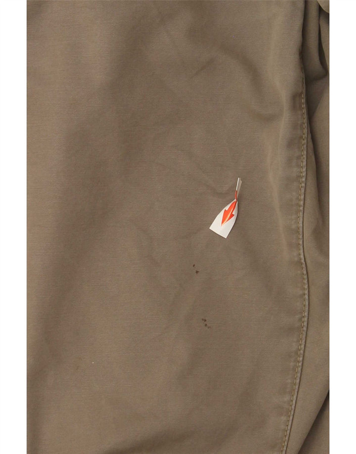 Marks & Spencer Męskie proste spodnie cargo W34 L31 Beżowa bawełna
