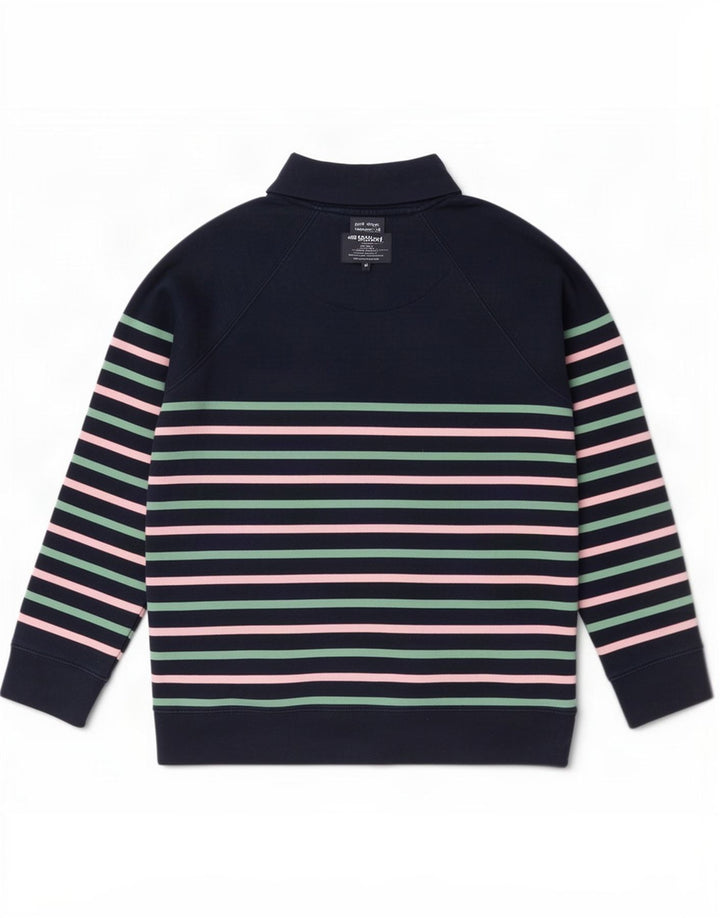 Crew Clothing Damski sweter oversize UK 8, mały, granatowy