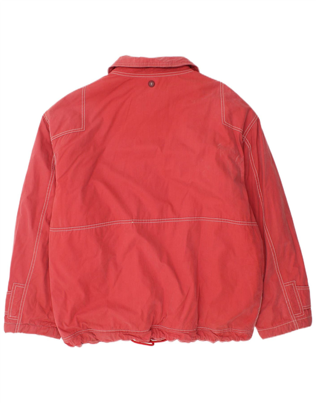 Vintage męska kurtka wiatrówka UK 42 XL czerwona