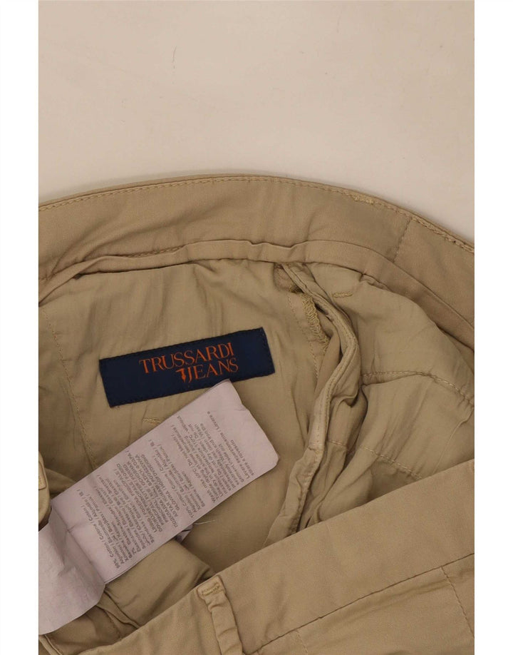 Damskie spodenki Chino Trussardi W30 Średni beż, bawełna