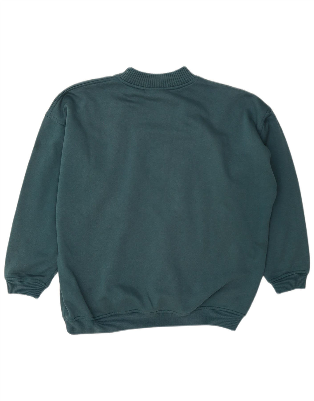 Męska bluza z grafiką w stylu vintage, sweter XL, zielony, poliester z blokami kolorów