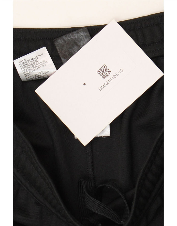 Męskie spodnie dresowe Adidas Climalite, duże, czarne, poliestrowe