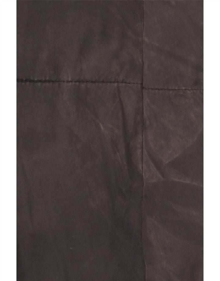 Damski płaszcz Superdry z kapturem, oversize, wyściełany UK 10, mały, szary poliester