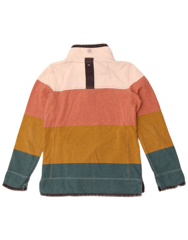 Fat Face Womens Oversized Sweatshirt Jumper UK 8 Small Multicoloured