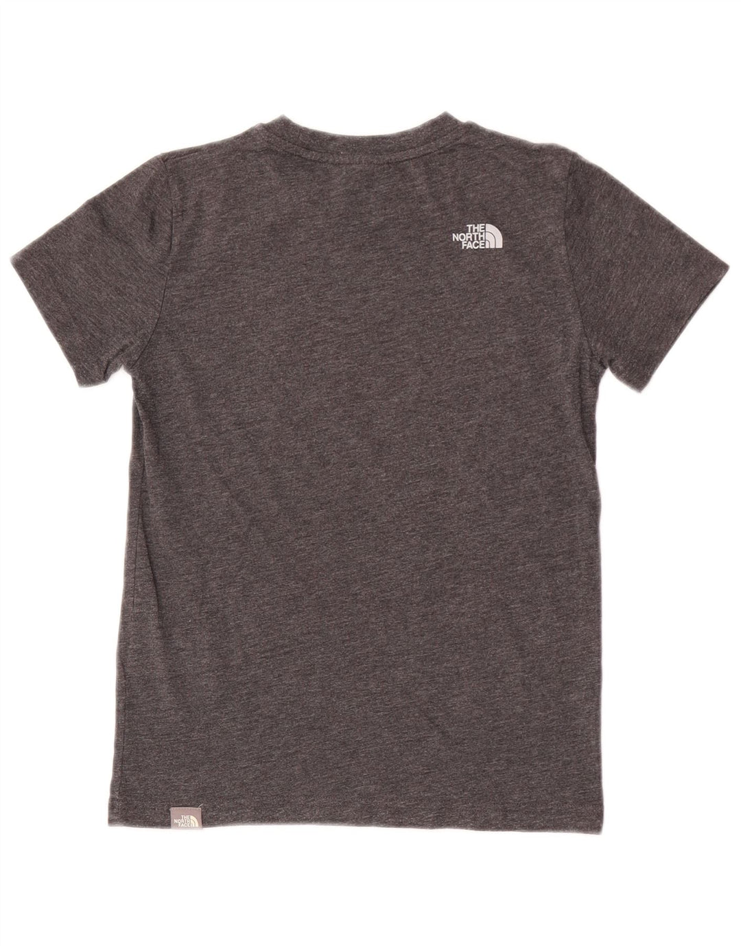 T-shirt chłopięcy The North Face 9-10 lat, średnioszary, bawełniany