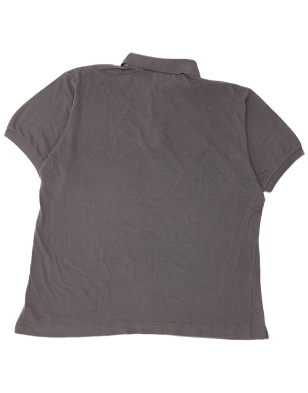 Męska koszulka polo Lacoste, rozmiar 7, 2XL, szara bawełna