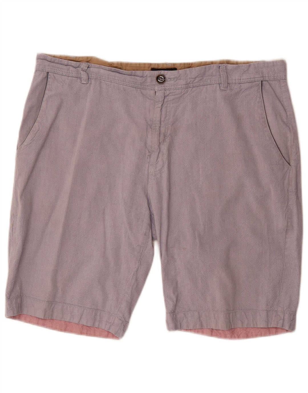 Męskie spodenki chino Ted Baker W38 XL, szara bawełna