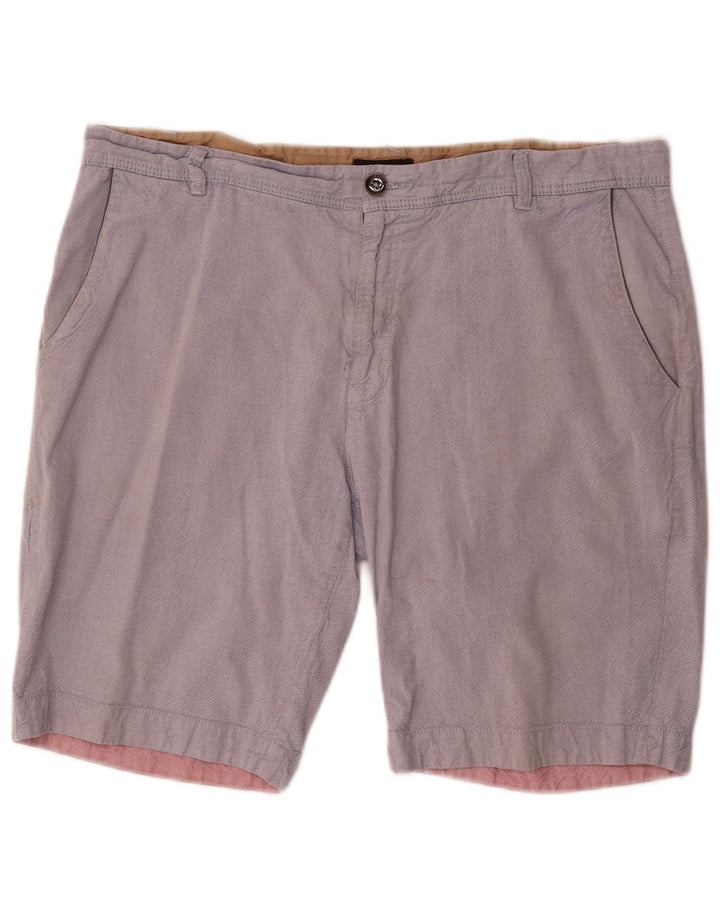 Męskie spodenki chino Ted Baker W38 XL, szara bawełna