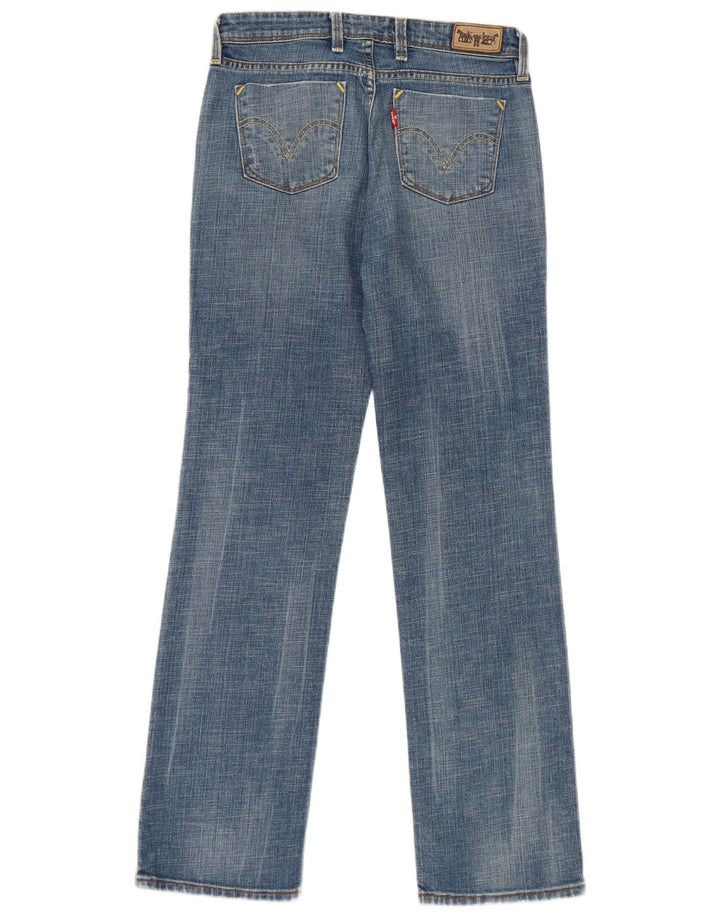 Damskie proste dżinsy Levi's W29 L32 Niebieskie bawełniane