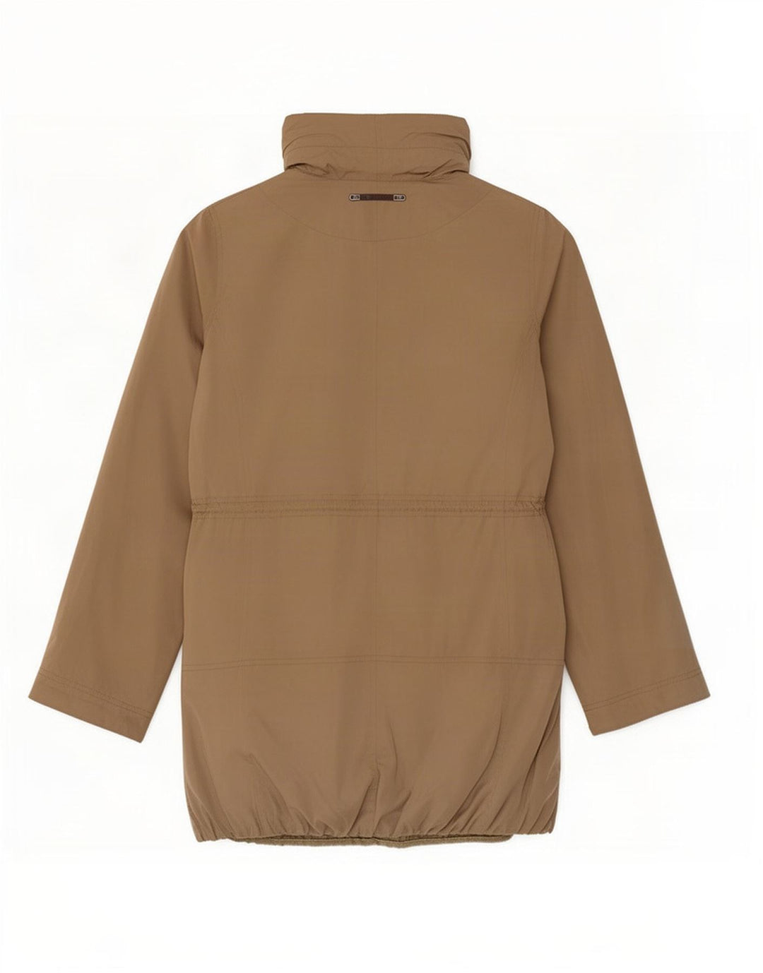 Damska kurtka parka z kapturem Massimo Dutti UK 12 średni beż