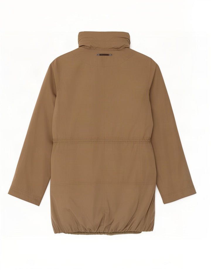 Damska kurtka parka z kapturem Massimo Dutti UK 12 średni beż