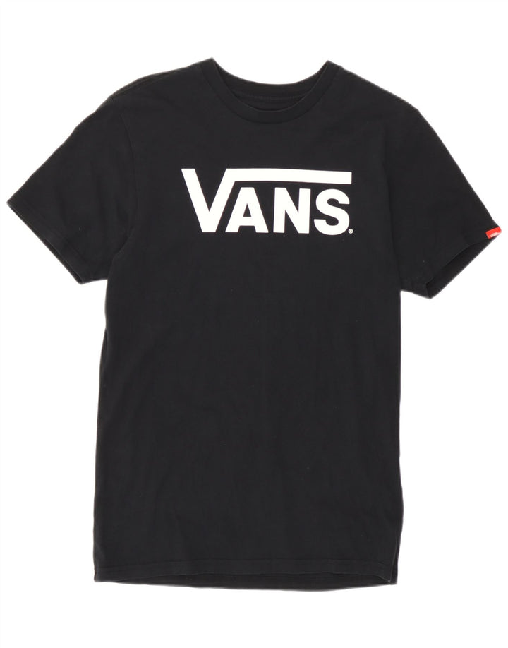 Męski T-shirt Vans Classic Graphic, mały, czarny, bawełniany