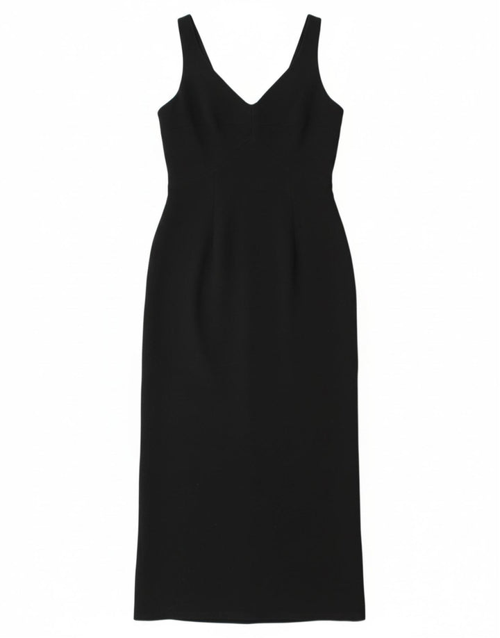 AFTER SIX Womens Sleeveless Bodycon Dress UK 10 Small Black Polyester
