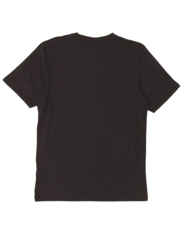 Umbro Męski T-shirt Top Średni Czarny Bawełniany