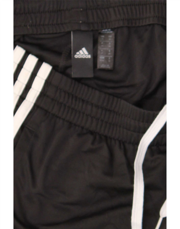 Męskie spodenki sportowe Adidas, średnie, czarne, poliestrowe